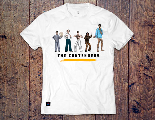 The Contenders T-Shirt design by Marten Go aka MGO