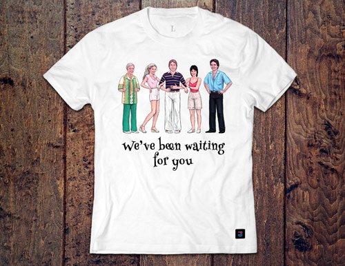 We've Been Waiting For You T-Shirt design by Marten Go aka MGO