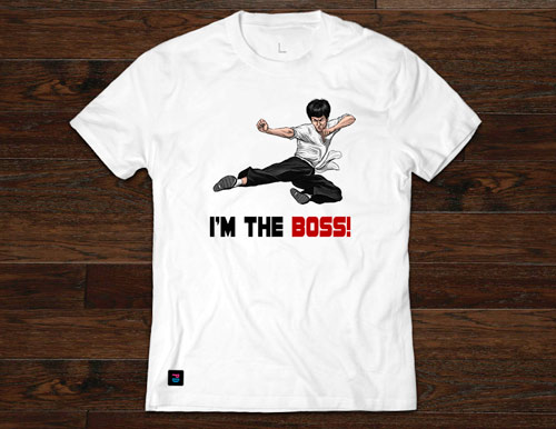 I'm The Boss! PD T-Shirt design by Marten Go aka MGO