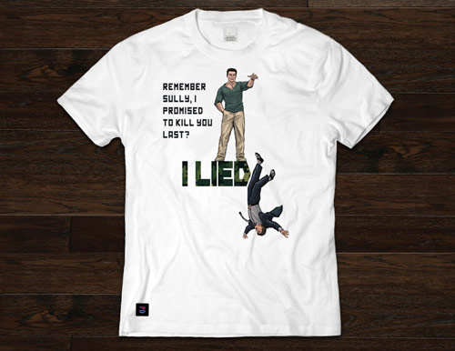 I Lied PD T-Shirt design by Marten Go aka MGO