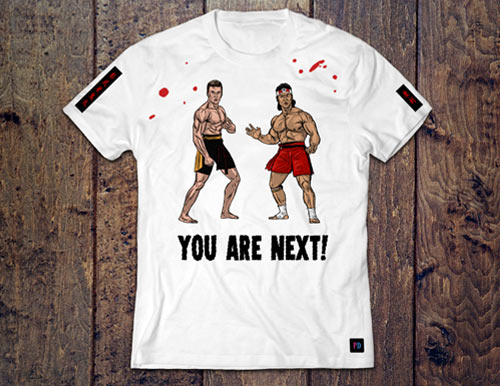 You Are Next! PD T-Shirt design by Marten Go aka MGO