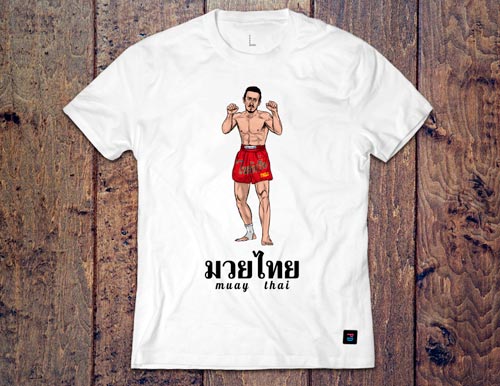 Muay Thai PD T-Shirt design by Marten Go aka MGO