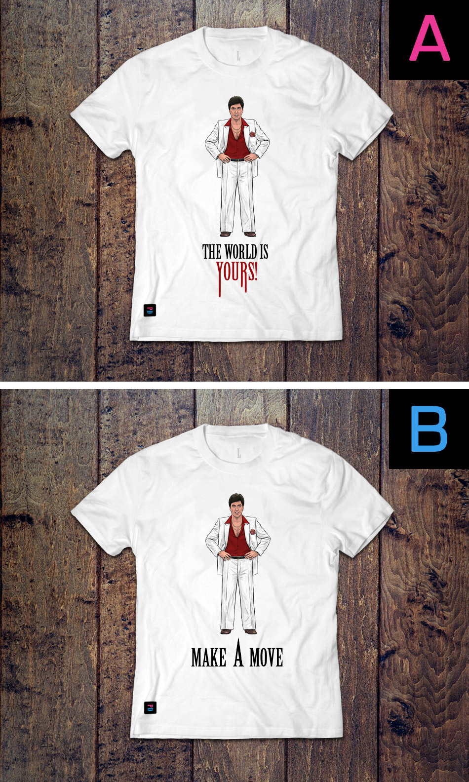 The Eyes, Chico. They Never Lie PD T-Shirt designs by Marten Go aka MGO