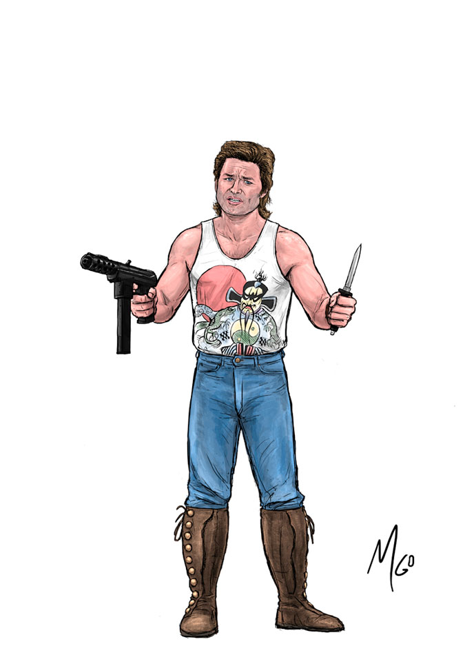 Truckster Version 2 character illustration by Marten Go