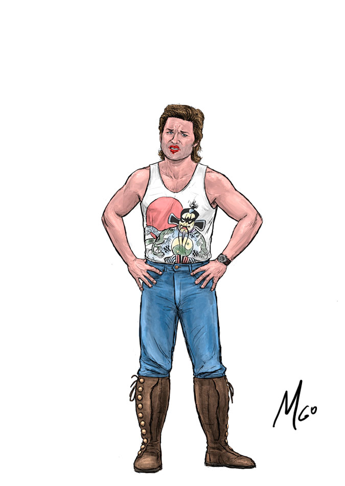 Truckster character illustration by Marten Go