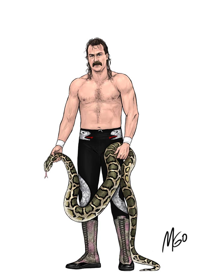 Mad Viper illustration by Marten Go