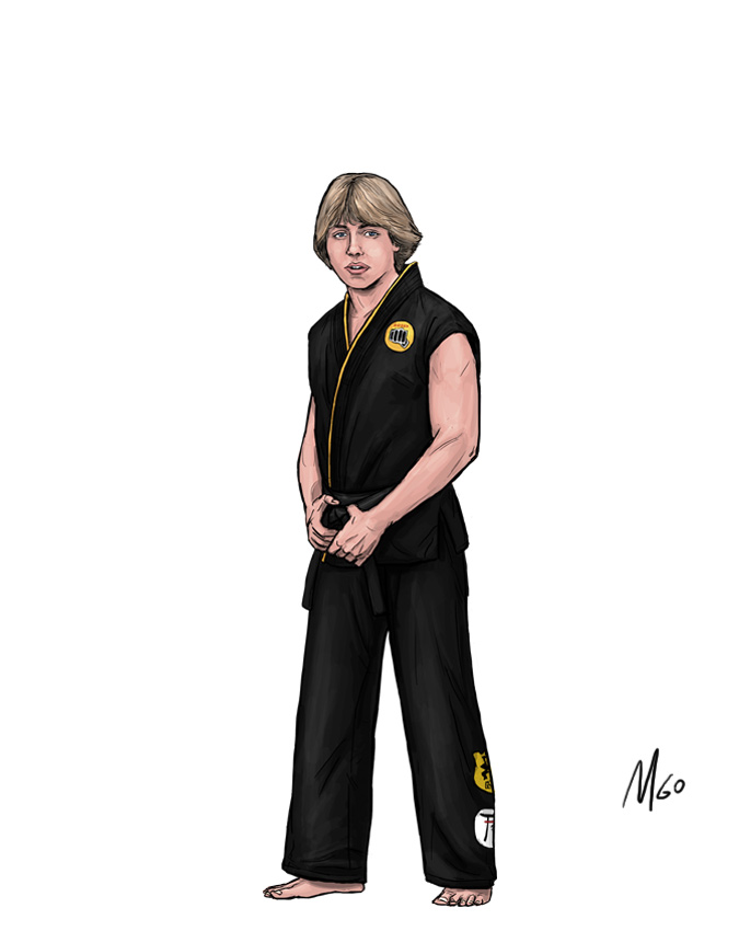 Cali Teen Bully #2 character illustration by Marten Go