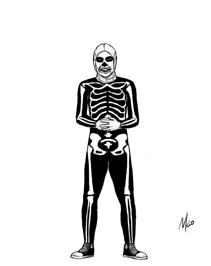 Cali Teen Bully #3 Costume character illustration by Marten Go