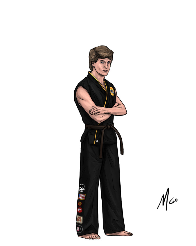 Cali Teen Bully #5 character illustration by Marten Go